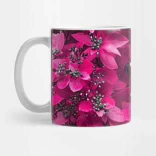 Pink flower fushia power Mug